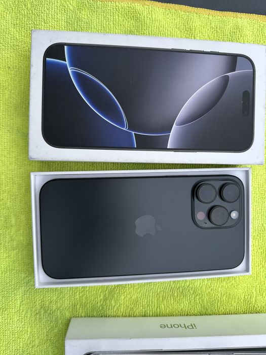 Iphone 16 Pro Max 256  100% bat Garantie Iunie 2027