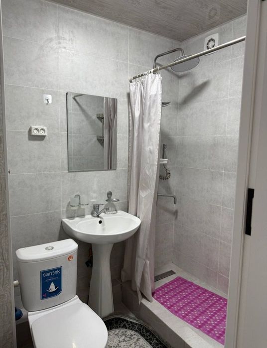 +ВАТАН КИНОТЕАТР‼️3х-Комнатный 1й-Этаж Кирпич-Разделка+Мебел и Техника