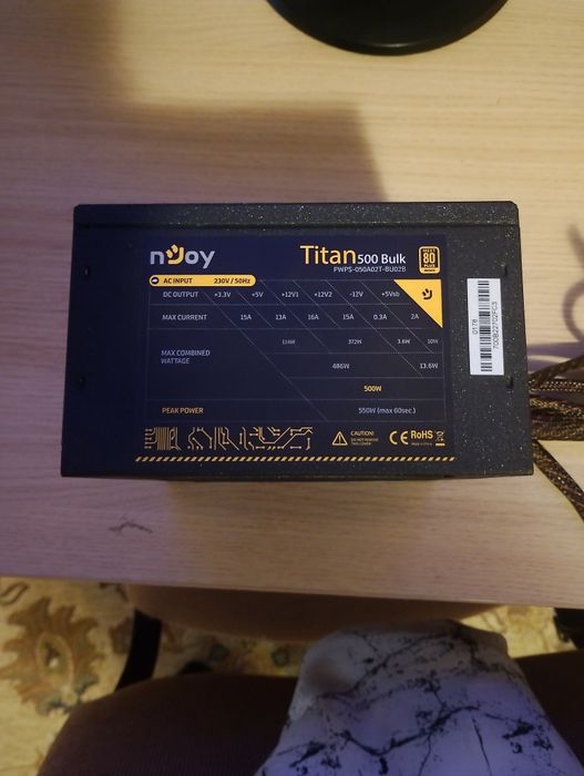 Sursa 500w Segotep Totan 500 Bulk