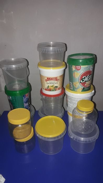 вёдра чистые 0,8 мл