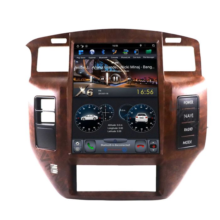 Navigatie Dedicata - Nissan Patrol Y61 GU4 (2004 - 2019)