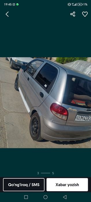 Matiz best metan gaz