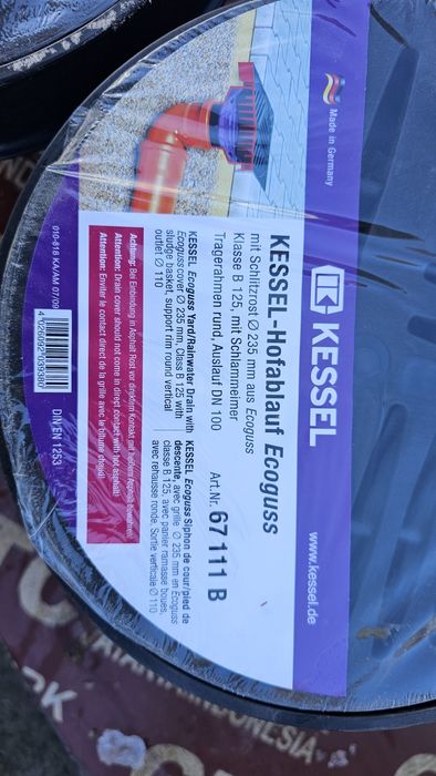 Vând sifon curte pardoseli exterioare