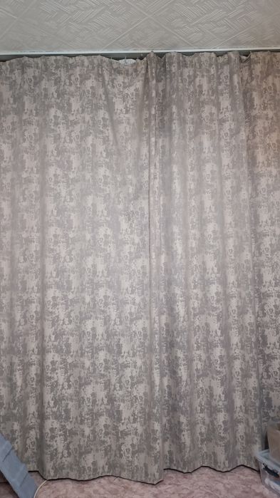 Шторы Мрамор Бежевые