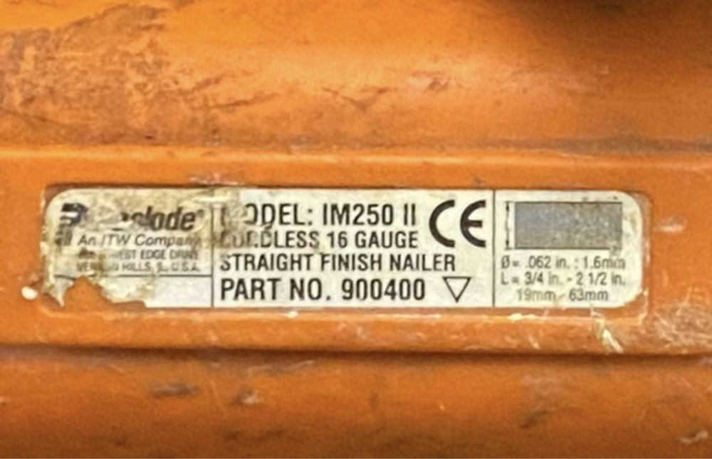 Pistol cuie Paslode