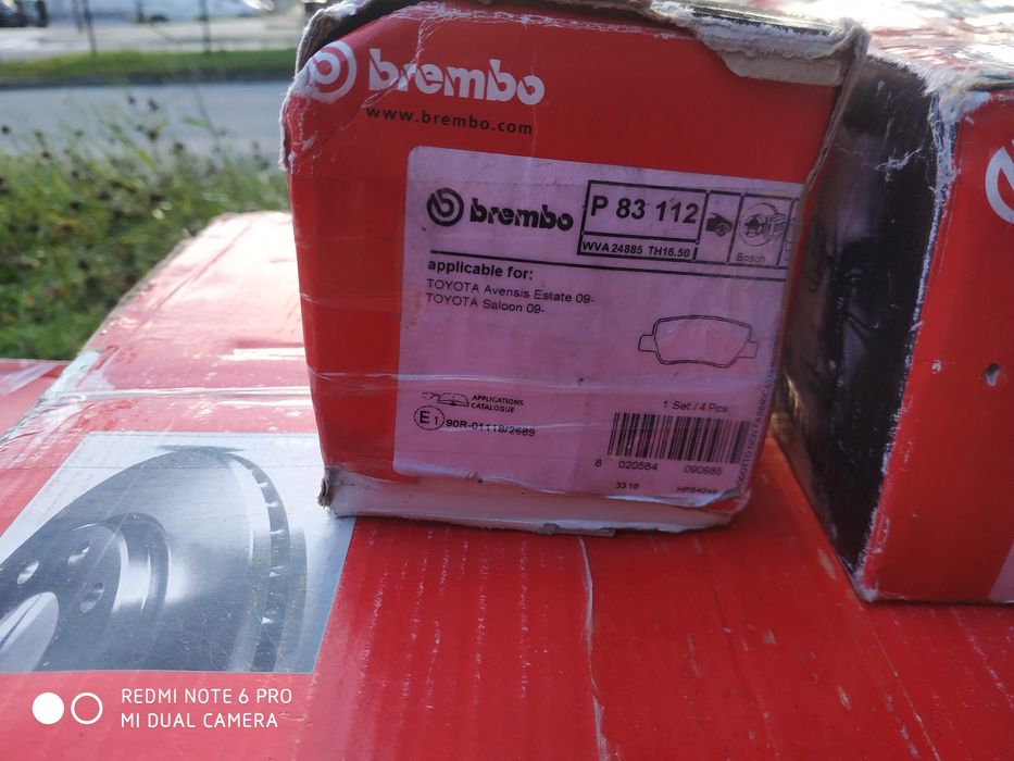 Дискове и накладки комплект за Toyota Avensis след 2009