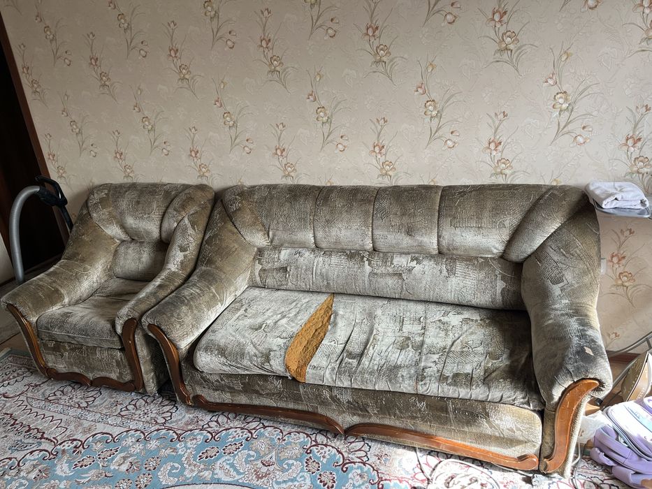 Диван и кресло самовызов