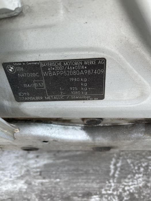 Kit pornire bmw e90 e91 2.0d n47d20c 184cp 135kw ecu bmw e90 e91 e92