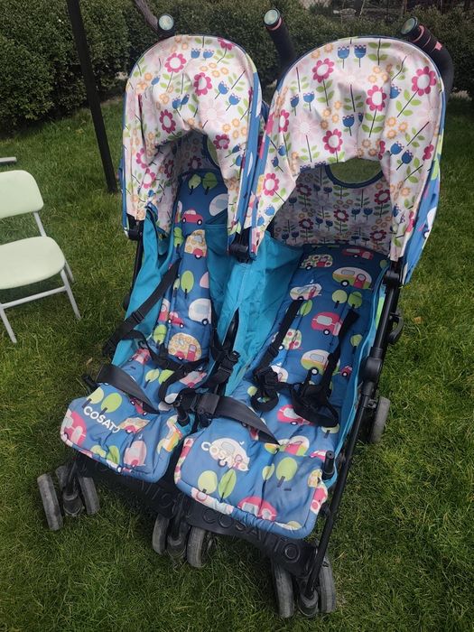 Детска лятна количка за близнаци Сosatto