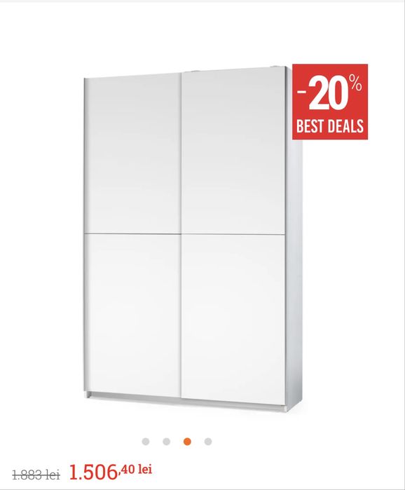 dulap 2 usi glisante