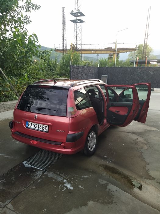 Пежо 206 sw в движение