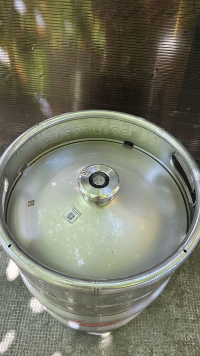 Butoi Inox 50 L cu filet, in stare foarte buna