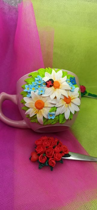 Кружечки с декором