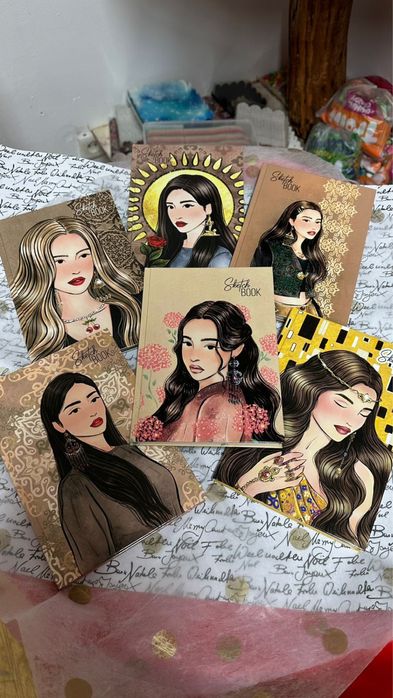 Этностильдегі блокноттар