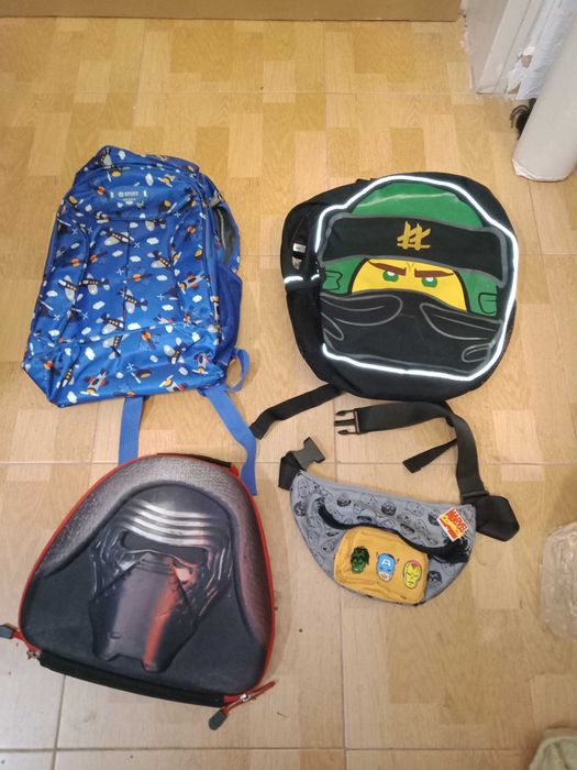 Genti si posete dama femei si rucsaci copii lot 17 buc