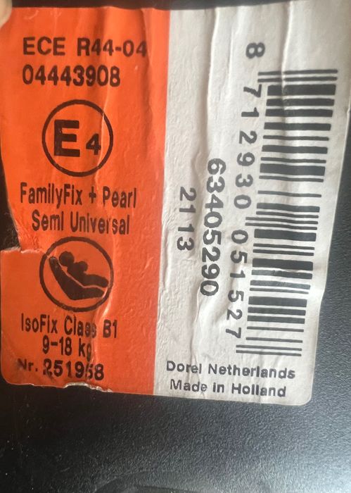 Детское автокресло+база