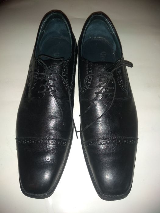 Отлични обувки марка HARTZVOLK естествена кожа ном.41-41-5