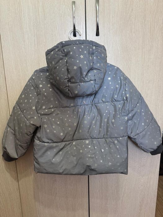 Куртка для девочки светоотражающая