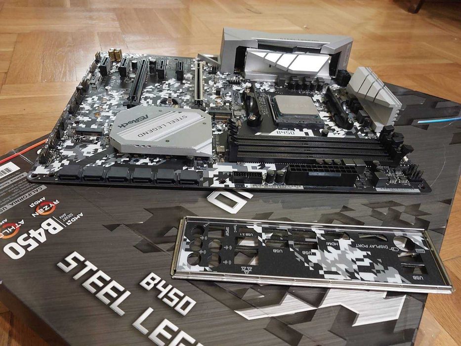 AMD Ryzen 5 5600X + AsRock B450 Steel Legend