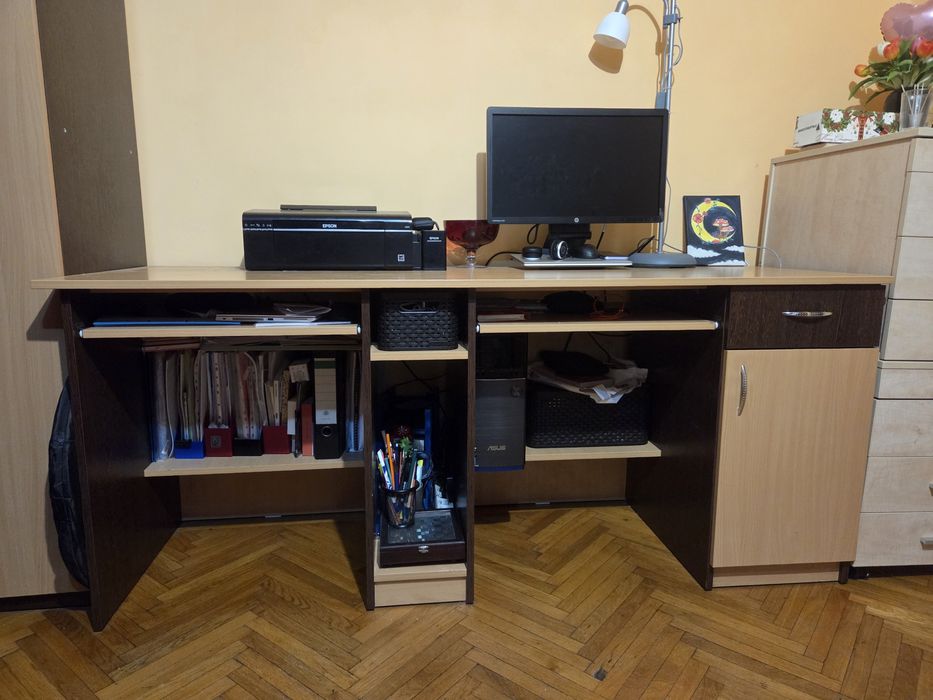 Birou dublu, stare foarte buna