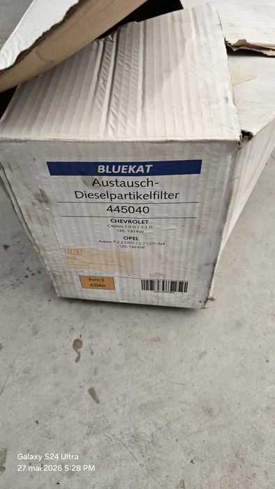 DPF Opel Antara 2.2