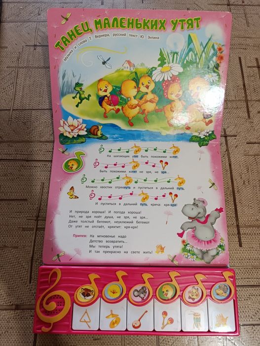 Музыкальная книга для малышей