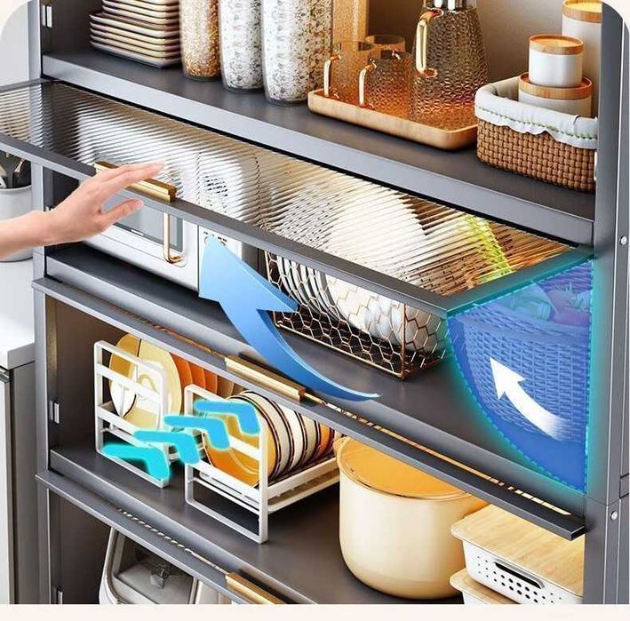 кухонный стеллаж/металлические полки для приборов/стойка/разные размер