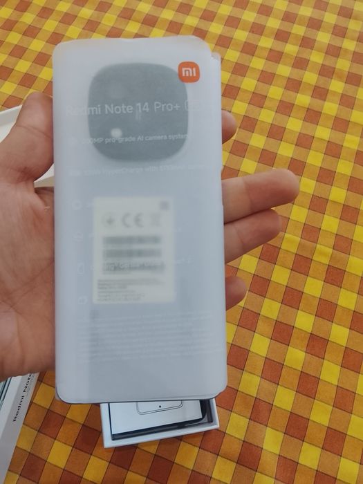 Чисто нов Xiaomi Redmi Note 14 Pro+ 5G – 256GB,   8RAM, 200MP камера