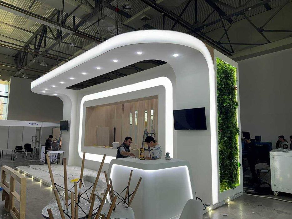 Выставочные стенды//Ko'rgazma stendlari