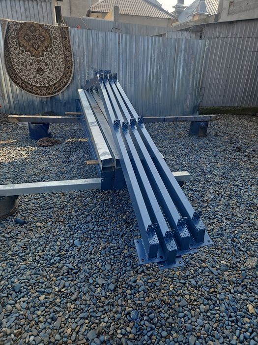 Vând panouri de gard din tabla ondulata, garaje auto