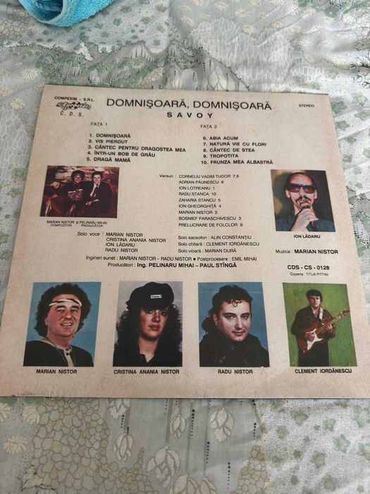 Vinil Savoy Domnisoara, domnisoara - album cenzurat