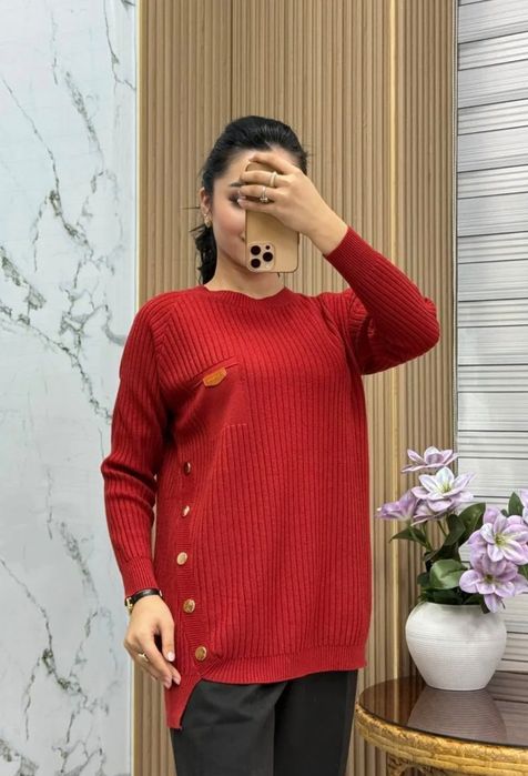 Женский свитер-туника