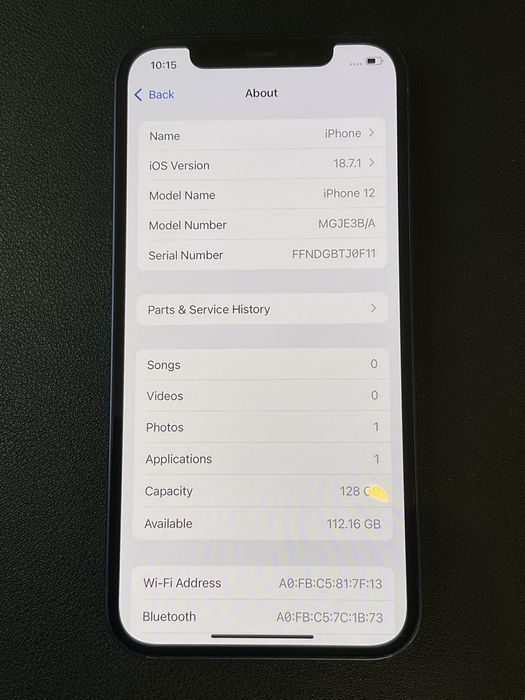 Apple iphone 12 128GB ID-XXL8537