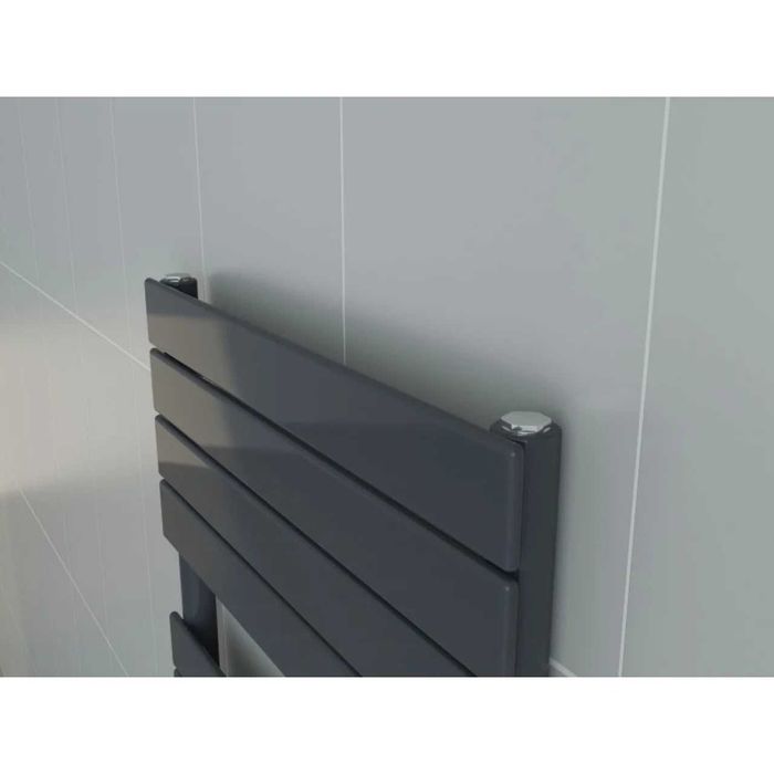 Дизайнерска лира за баня 1000x500 мм | Плоска | Антрацит или Бял