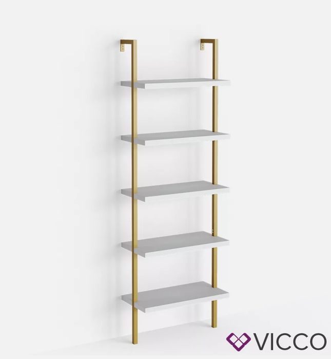 Етажерка за стена МДФ + метал 2636