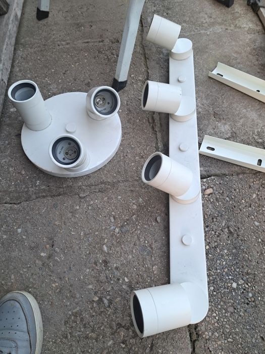 Articole de iluminat, scara, console si suport frigider/aragaz, 70 lei