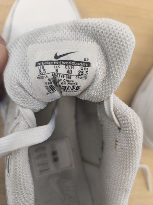 Nike Air Max alb 40 (25,5cm)