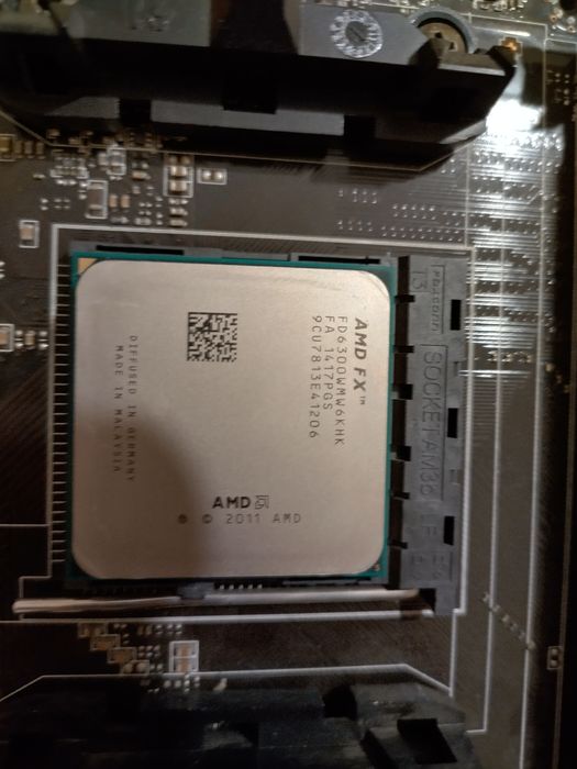 AMD FX6300 black edition 3.5Ghz +cooler,  testat