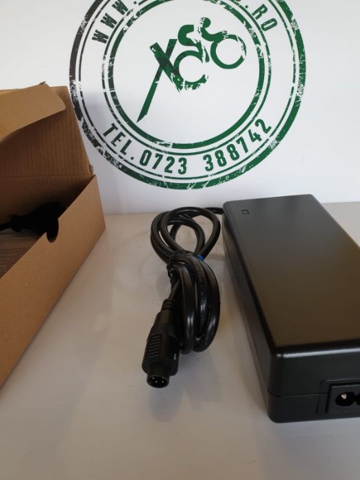 Incarcator Fischer 5 pini 36V bicicleta electrica Bafang Phylion,