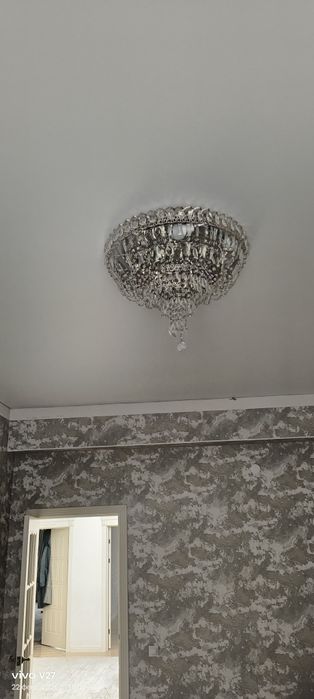 Жаксы жагдайдагы хрусталь люстра сатылады