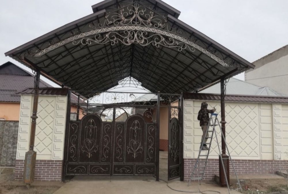 Металлоконструкций и навесы