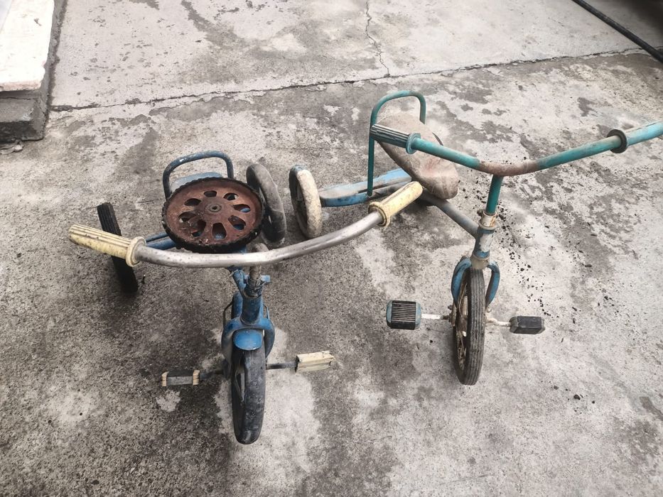 Велосипед детский Балдырган Советского производства винтаж