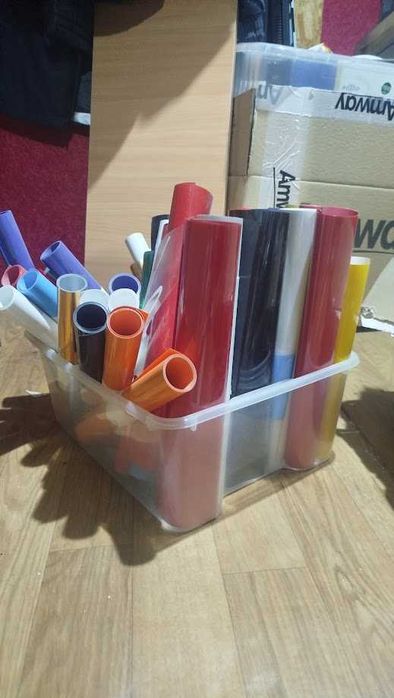 Более 40 рулонов флекс пленки