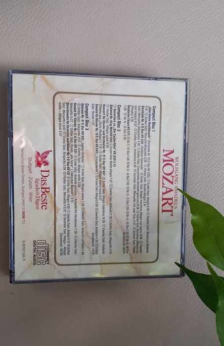 3xCD muzica clasica pentru colectionari: Mozart
