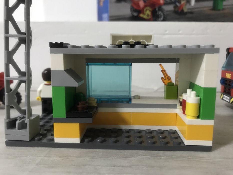 Лего пожарный набор