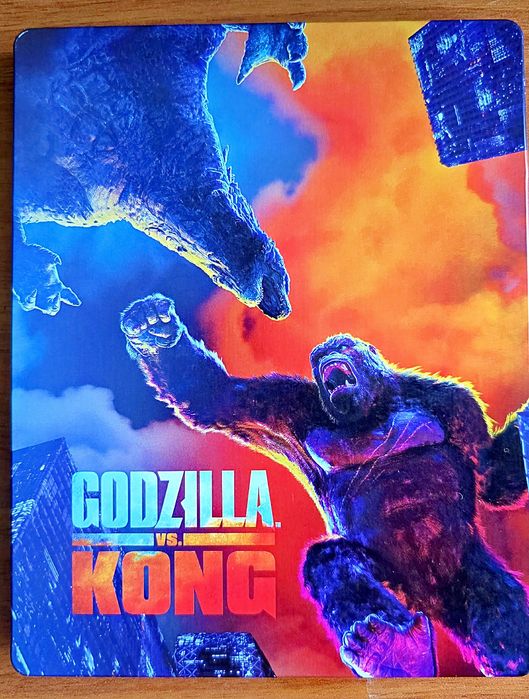 Vand set 4 steelbookuri Godzilla vs Kong  bluray 4k+2k, editie  premium , nou, nerulat