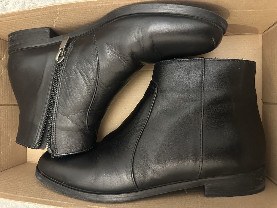 Натуральные осенние-весенние ботинки