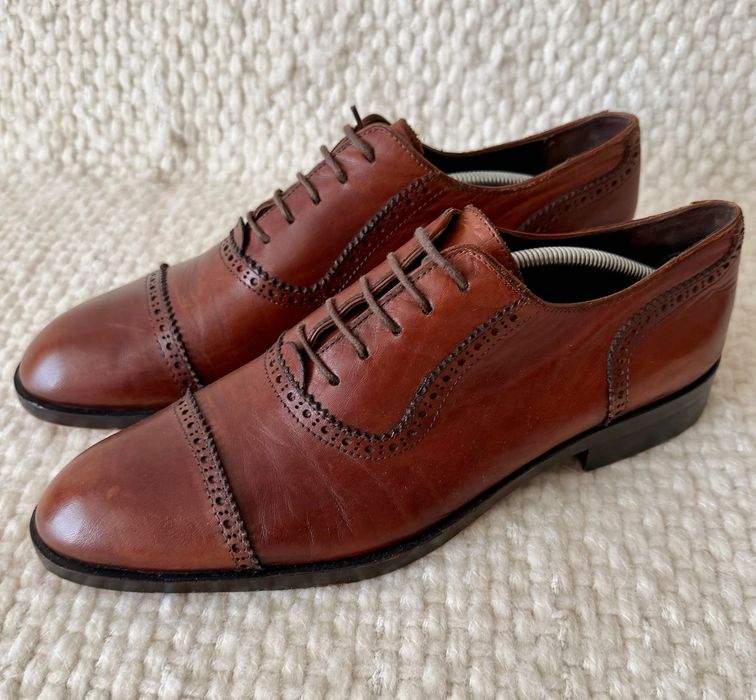 Pantofi piele maro de la Trends by Adina Buzatu - Mărimea 42