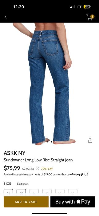 Новые джинсы ASKK NY оригинал