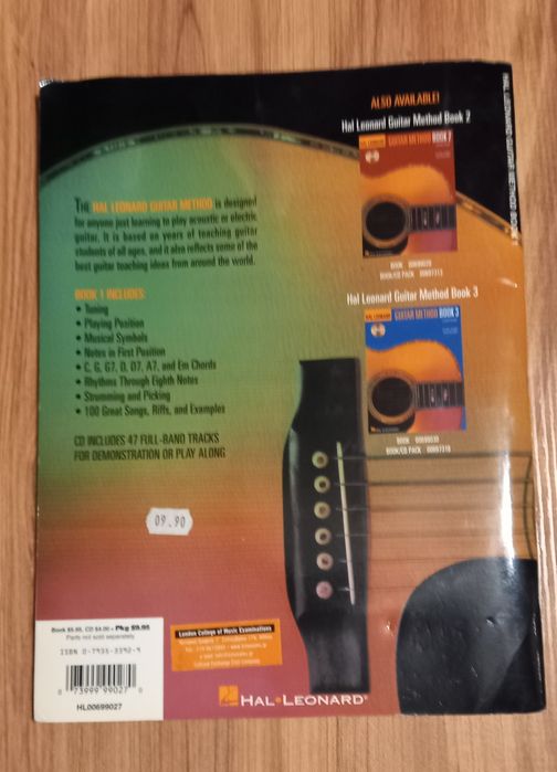 Hal Leonard Guitar Method Book 1 w/CD + Berklee Press Method: Guitar  Volume 1 book